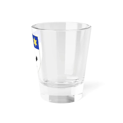 Blason de la famille de Mahy (France) (Coat of Arms) Shot Glass 1.5oz - Go Mug Yourself
