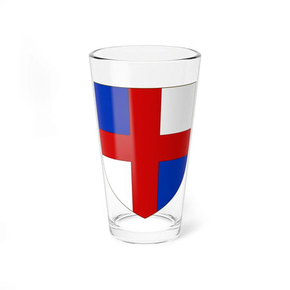 Blason de la famille de Mondenard (France) (Coat of Arms) Pint Glass 16oz 16oz - Go Mug Yourself