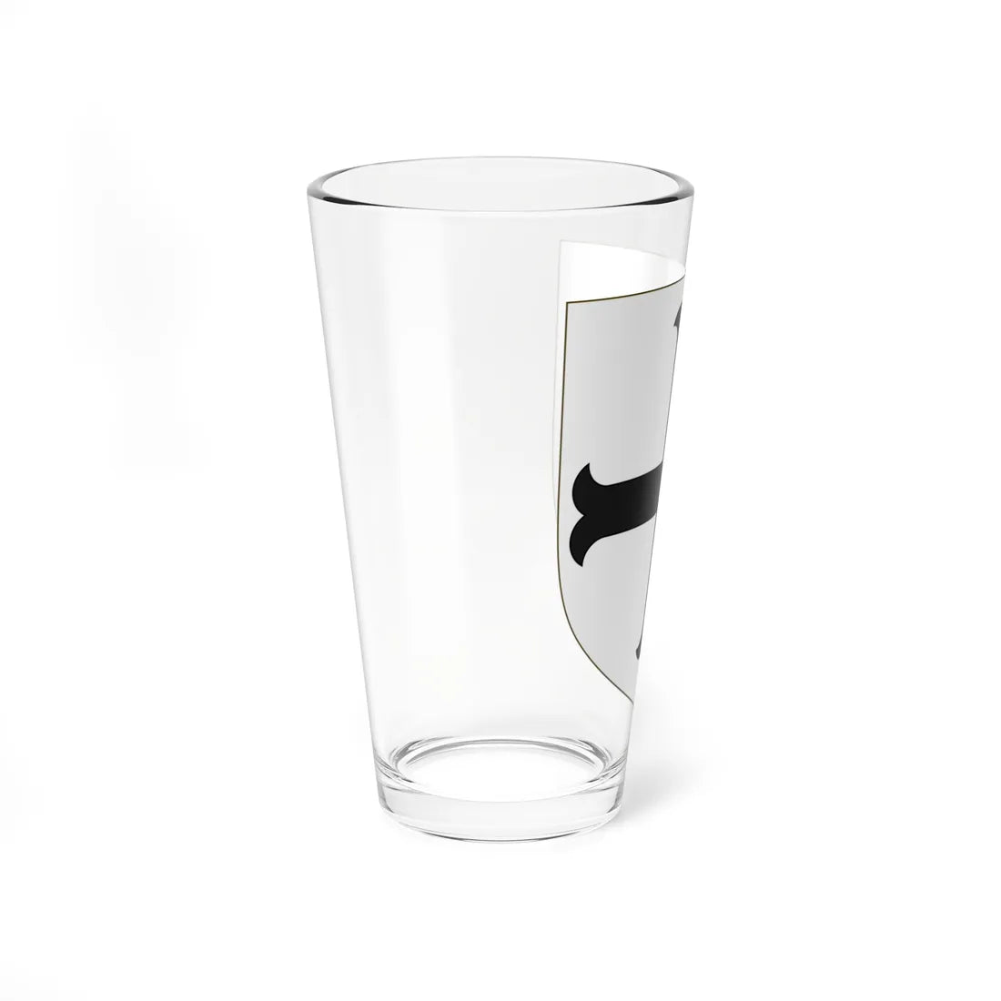 Blason de la famille de Montalembert (France) (Coat of Arms) Pint Glass 16oz - Go Mug Yourself