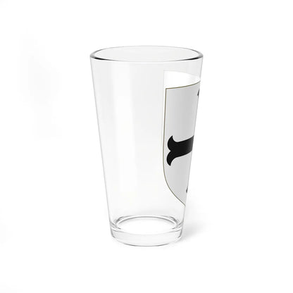 Blason de la famille de Montalembert (France) (Coat of Arms) Pint Glass 16oz - Go Mug Yourself