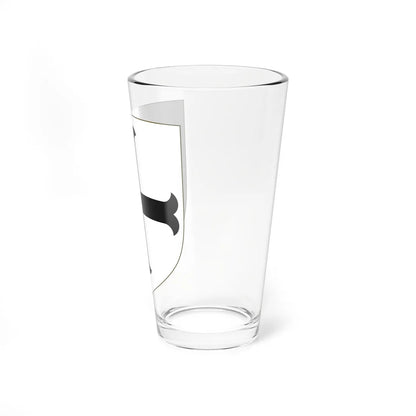 Blason de la famille de Montalembert (France) (Coat of Arms) Pint Glass 16oz - Go Mug Yourself