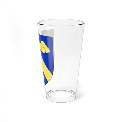 Blason de la famille de Monti de Rezé (France) (Coat of Arms) Pint Glass 16oz - Go Mug Yourself