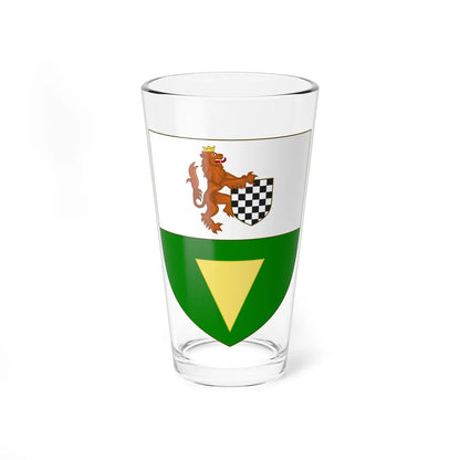Blason de la famille de Moro-Giafferi (France) (Coat of Arms) Pint Glass 16oz 16oz - Go Mug Yourself