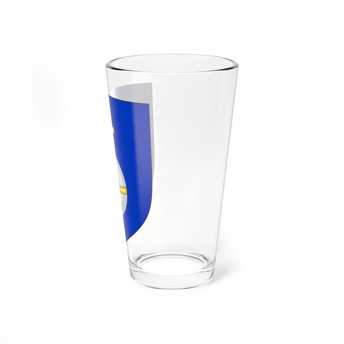 Blason de la famille de Mun (France) (Coat of Arms) Pint Glass 16oz - Go Mug Yourself