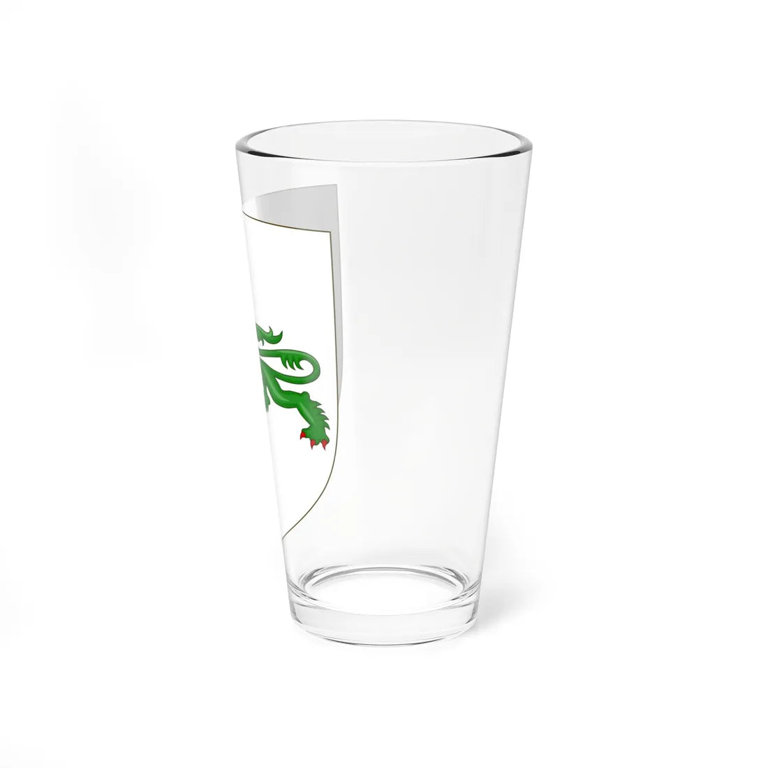 Blason de la famille de Partz (France) (Coat of Arms) Pint Glass 16oz - Go Mug Yourself