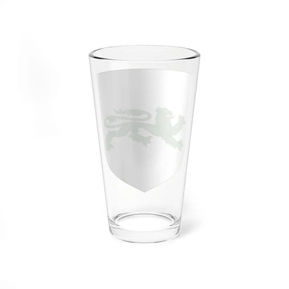 Blason de la famille de Partz (France) (Coat of Arms) Pint Glass 16oz - Go Mug Yourself