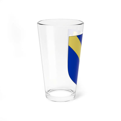 Blason de la famille de Pierre de Bernis (France) (Coat of Arms) Pint Glass 16oz - Go Mug Yourself