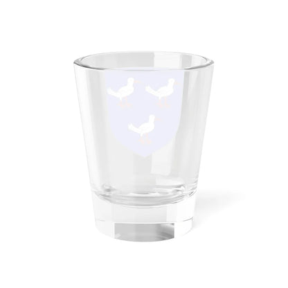 Blason de la famille de Poulpiquet (France) (Coat of Arms) Shot Glass 1.5oz - Go Mug Yourself
