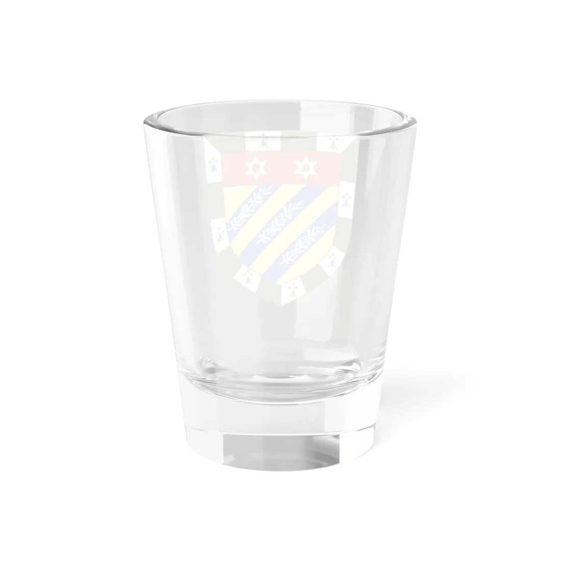 Blason de la famille de Ramel (France) (Coat of Arms) Shot Glass 1.5oz - Go Mug Yourself