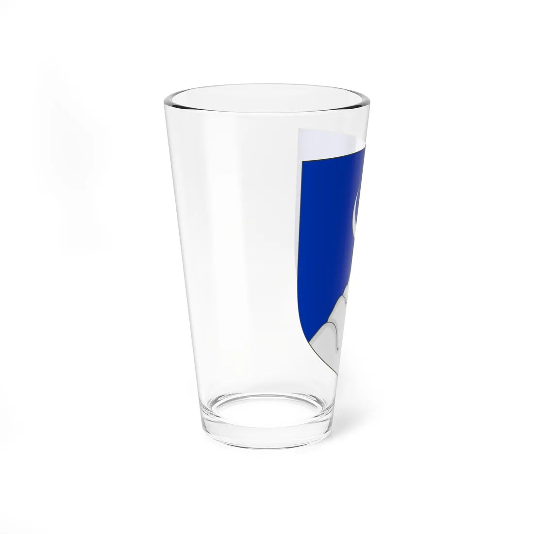 Blason de la famille de Rostolan (France) (Coat of Arms) Pint Glass 16oz - Go Mug Yourself