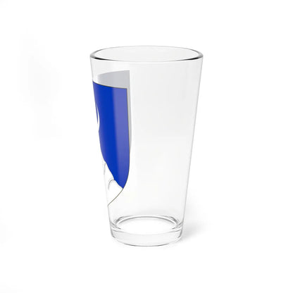 Blason de la famille de Rostolan (France) (Coat of Arms) Pint Glass 16oz - Go Mug Yourself