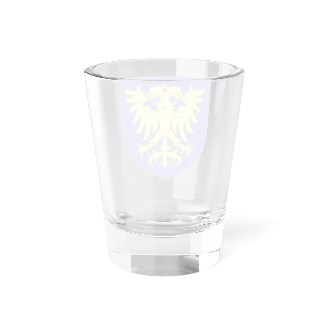 Blason de la famille de Roys de Lédignan (France) (Coat of Arms) Shot Glass 1.5oz - Go Mug Yourself