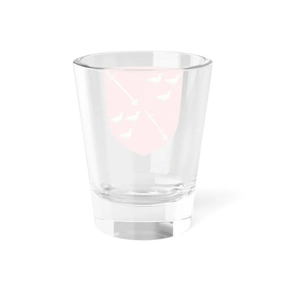 Blason de la famille de Saisy de Kerampuil (France) (Coat of Arms) Shot Glass 1.5oz - Go Mug Yourself