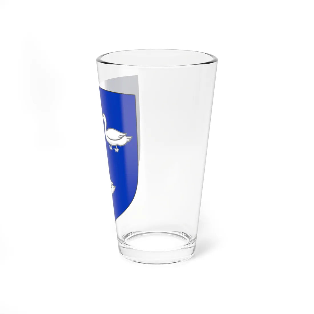 Blason de la famille de Suzannet (France) (Coat of Arms) Pint Glass 16oz - Go Mug Yourself
