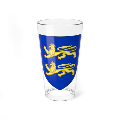 Blason de la famille de Voyer de Paulmy dArgenson (France) (Coat of Arms) Pint Glass 16oz 16oz - Go Mug Yourself