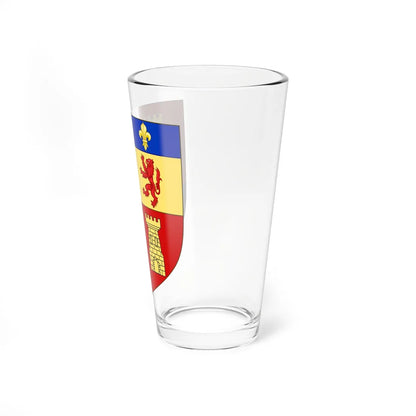 Blason de la famille dOrnano (France) (Coat of Arms) Pint Glass 16oz - Go Mug Yourself