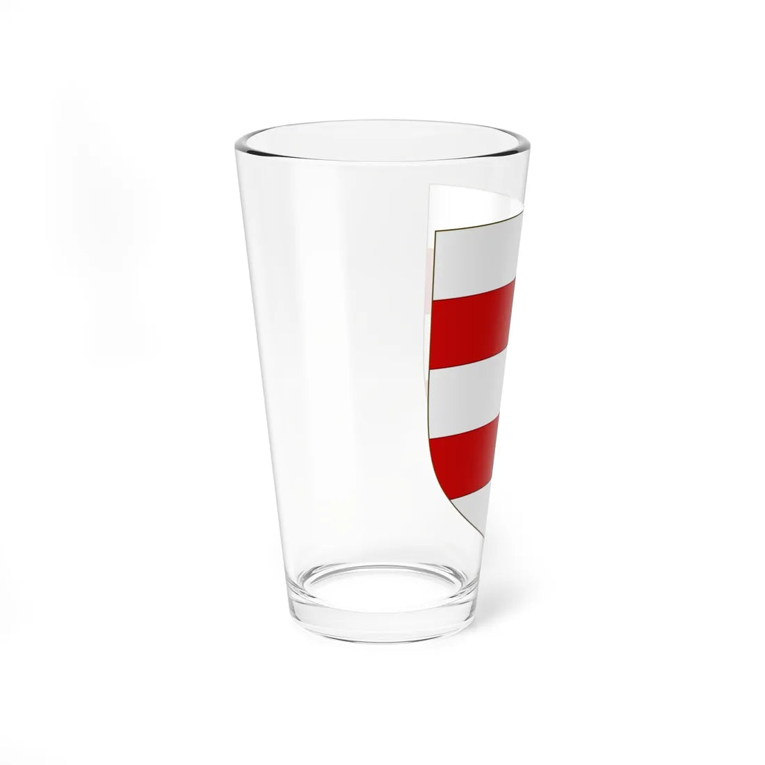 Blason de la famille du Campe de Rosamel (France) (Coat of Arms) Pint Glass 16oz - Go Mug Yourself