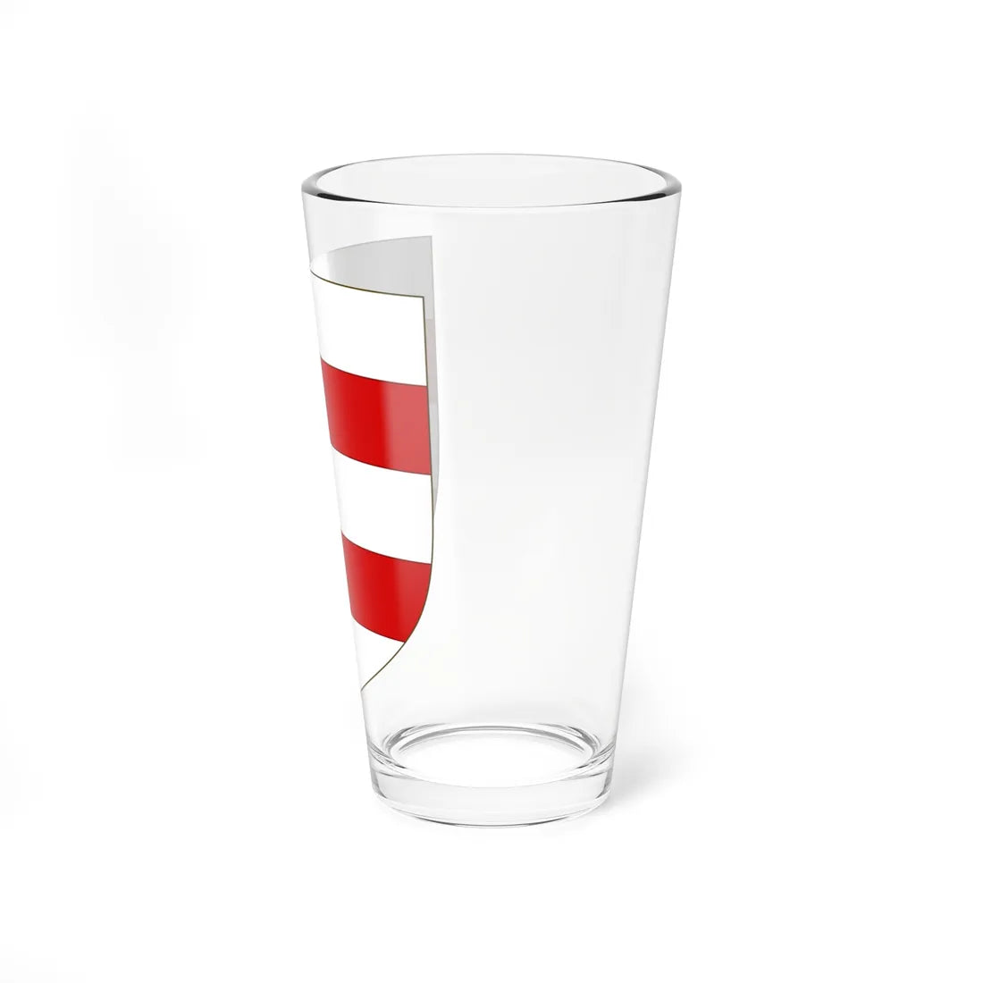 Blason de la famille du Campe de Rosamel (France) (Coat of Arms) Pint Glass 16oz - Go Mug Yourself