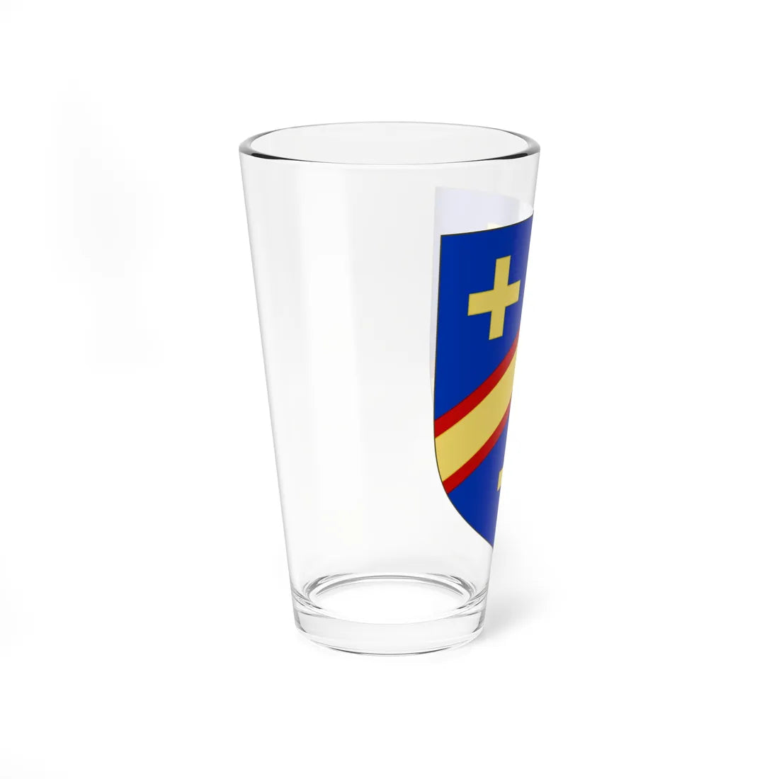Blason de la famille du Mesnildot (France) (Coat of Arms) Pint Glass 16oz - Go Mug Yourself