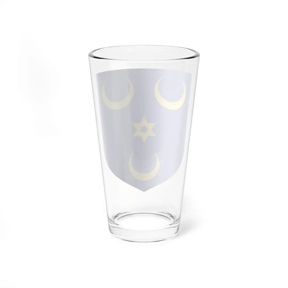Blason de la famille Espivent de La Villesboisnet (France) (Coat of Arms) Pint Glass 16oz - Go Mug Yourself