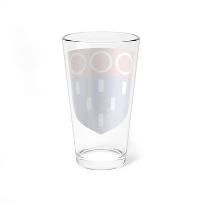 Blason de la famille Ferron de La Ferronnays (France) (Coat of Arms) Pint Glass 16oz - Go Mug Yourself