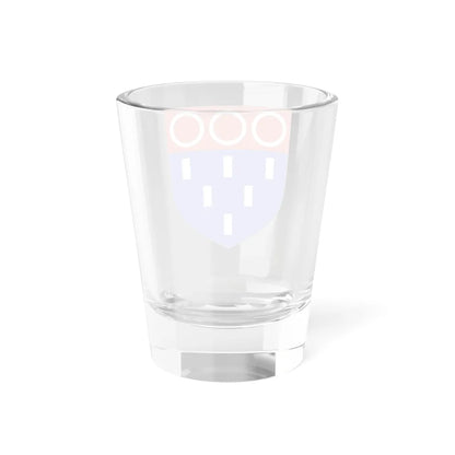 Blason de la famille Ferron de La Ferronnays (France) (Coat of Arms) Shot Glass 1.5oz - Go Mug Yourself