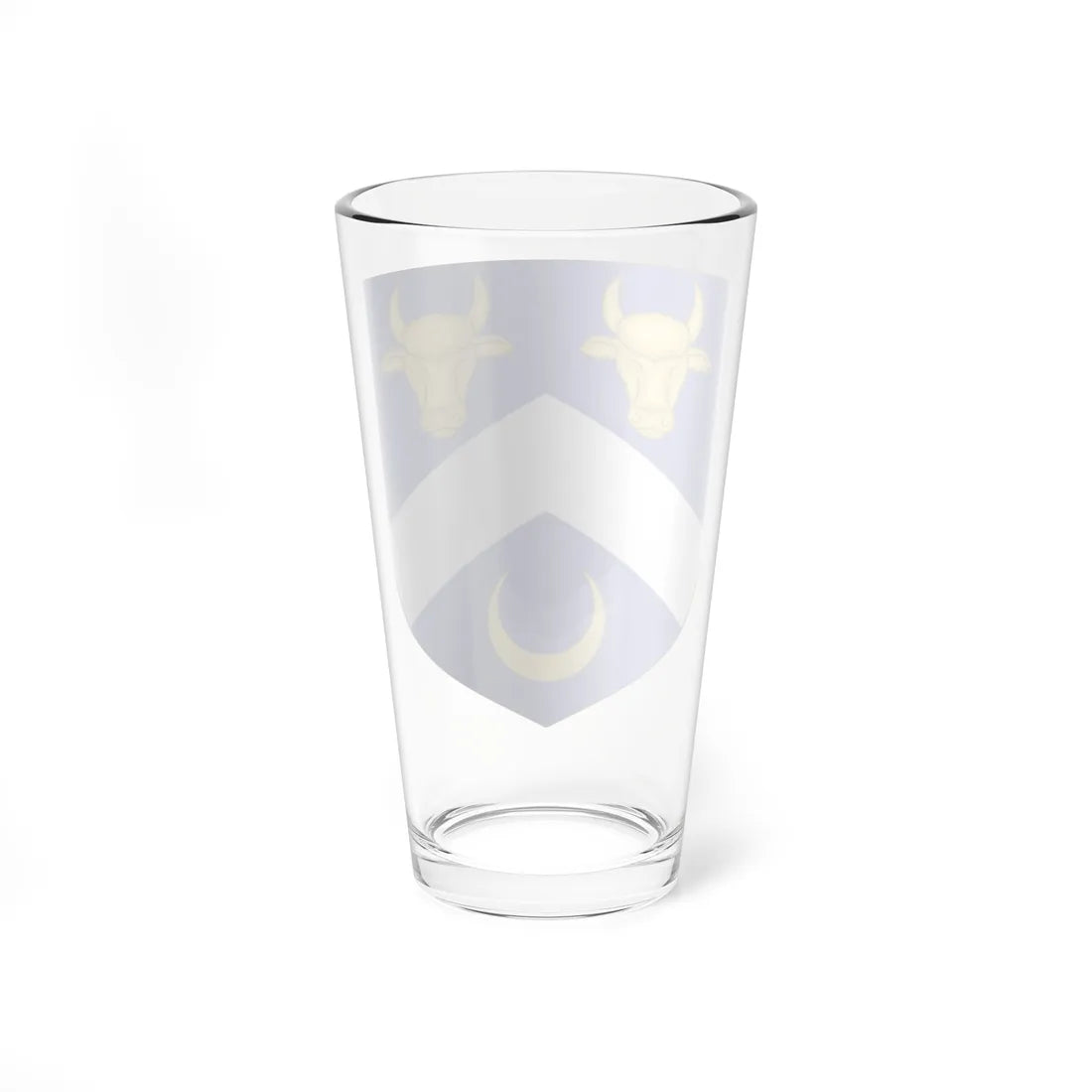 Blason de la famille Frain de La Villegontier (France) (Coat of Arms) Pint Glass 16oz - Go Mug Yourself