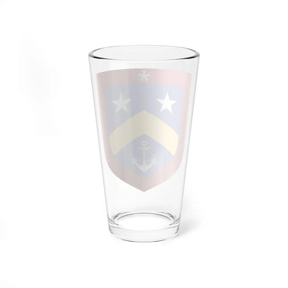 Blason de la famille Gaultier de La Ferrière (France) (Coat of Arms) Pint Glass 16oz - Go Mug Yourself