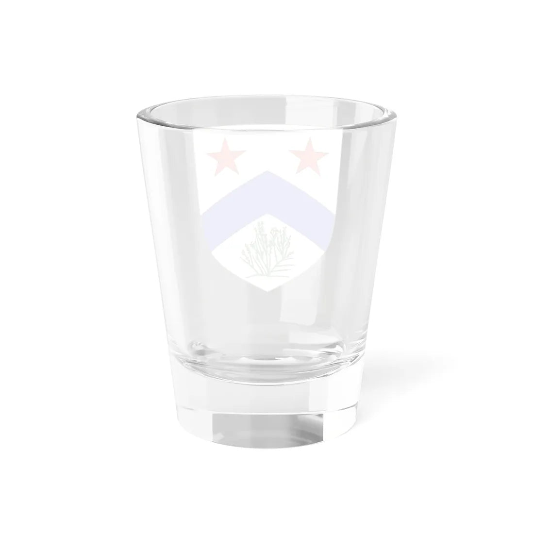 Blason de la famille Genêt de Châtenay (France) (Coat of Arms) Shot Glass 1.5oz - Go Mug Yourself