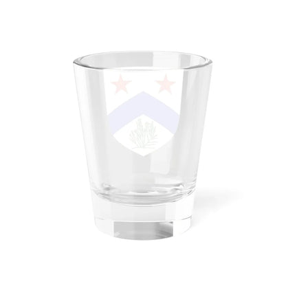 Blason de la famille Genêt de Châtenay (France) (Coat of Arms) Shot Glass 1.5oz - Go Mug Yourself