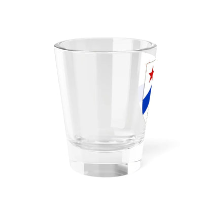 Blason de la famille Genêt de Châtenay (France) (Coat of Arms) Shot Glass 1.5oz - Go Mug Yourself