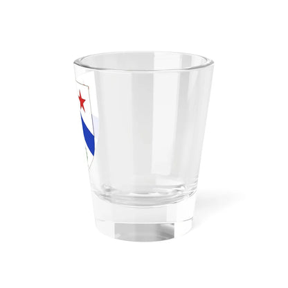 Blason de la famille Genêt de Châtenay (France) (Coat of Arms) Shot Glass 1.5oz - Go Mug Yourself