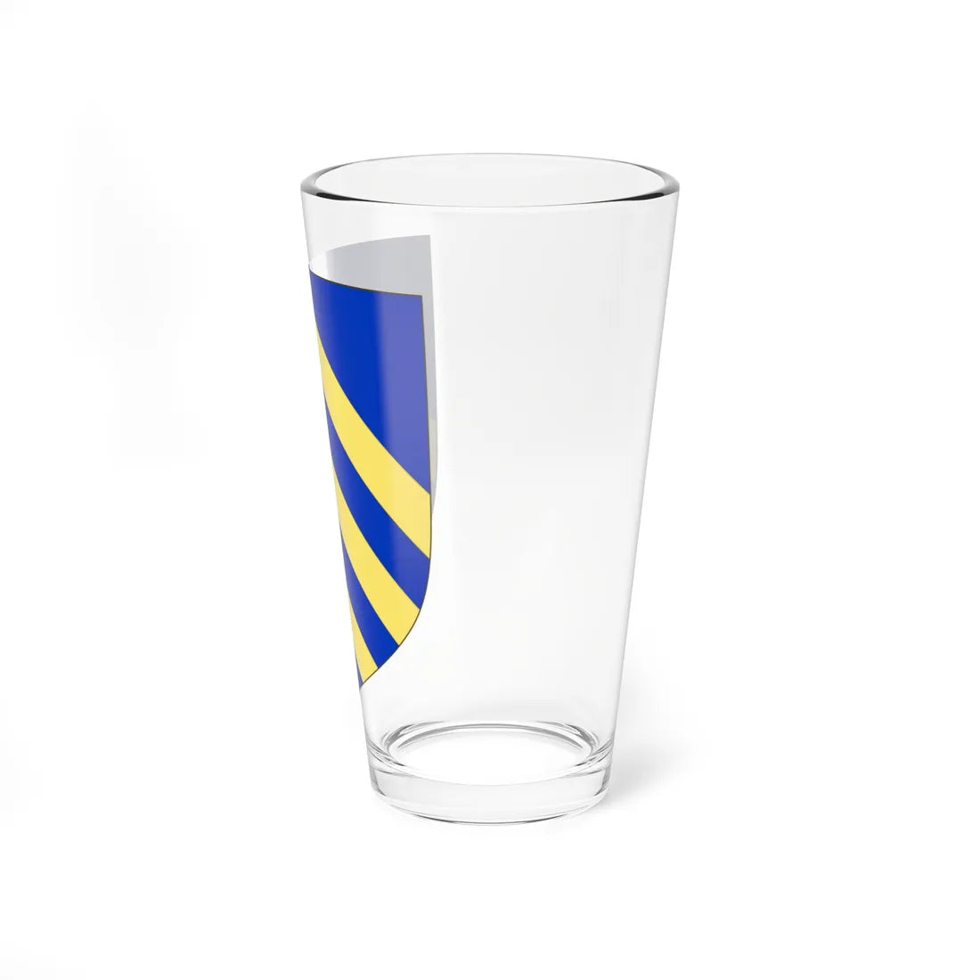 Blason de la famille Girard de Soubeyran (France) (Coat of Arms) Pint Glass 16oz - Go Mug Yourself