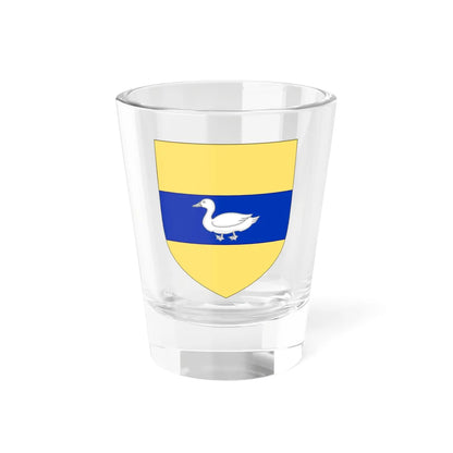 Blason de la famille Guillo du Bodan (France) (Coat of Arms) Shot Glass 1.5oz 1.5oz - Go Mug Yourself