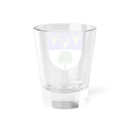 Blason de la famille Haudos de Possesse (France) (Coat of Arms) Shot Glass 1.5oz - Go Mug Yourself
