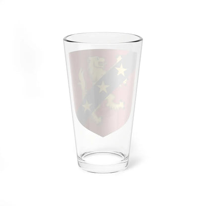 Blason de la famille Hébrard de Veyrinas (France) (Coat of Arms) Pint Glass 16oz - Go Mug Yourself