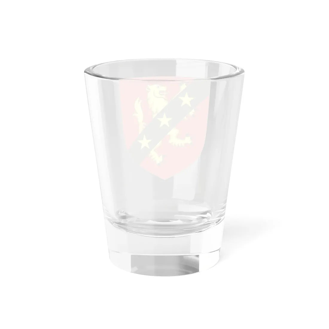Blason de la famille Hébrard de Veyrinas (France) (Coat of Arms) Shot Glass 1.5oz - Go Mug Yourself