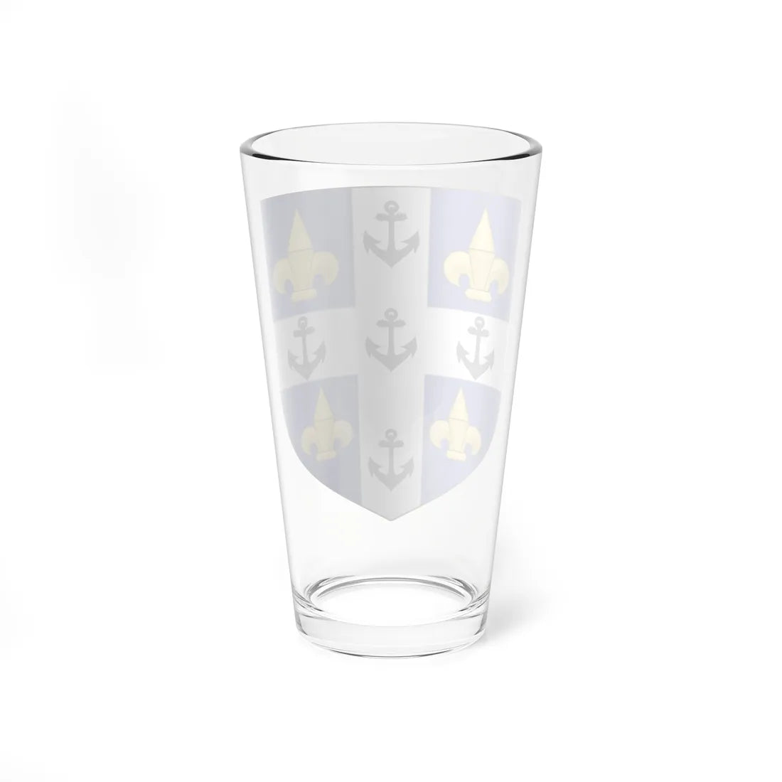 Blason de la famille Hély dOissel (France) (Coat of Arms) Pint Glass 16oz - Go Mug Yourself
