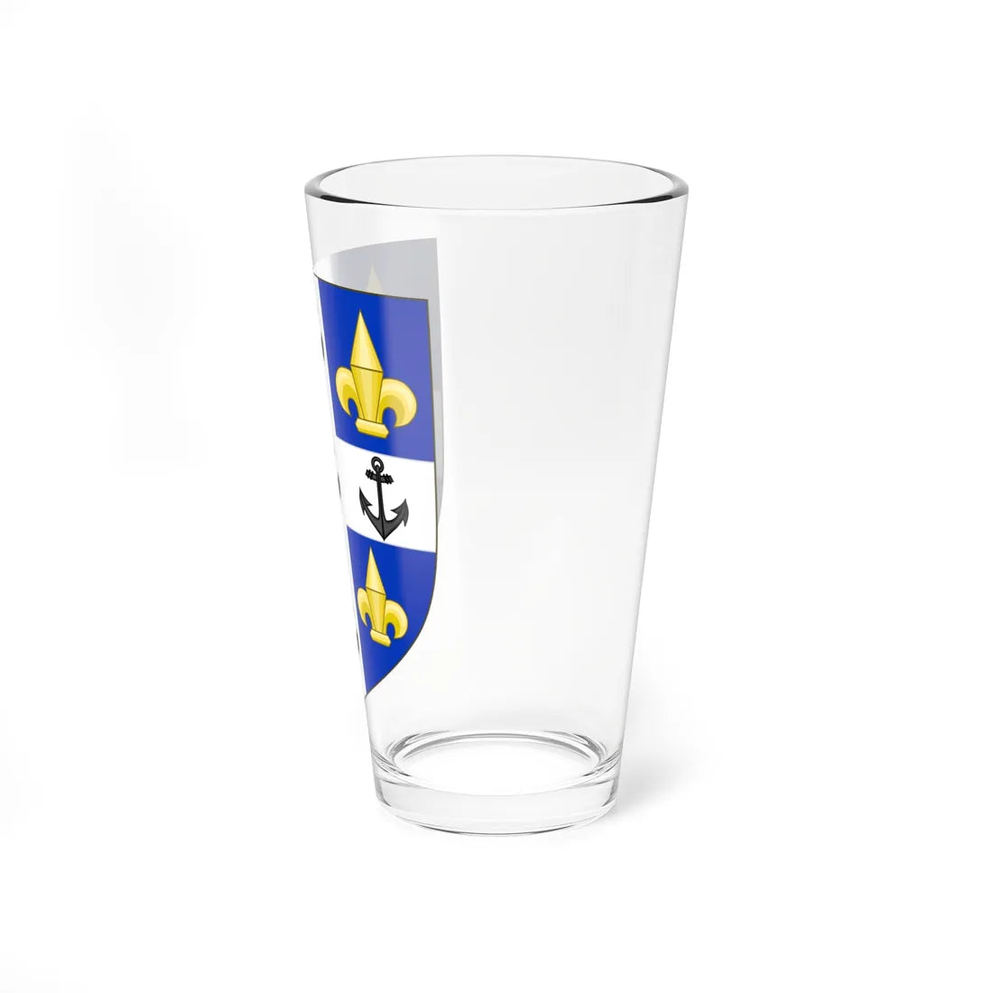 Blason de la famille Hély dOissel (France) (Coat of Arms) Pint Glass 16oz - Go Mug Yourself