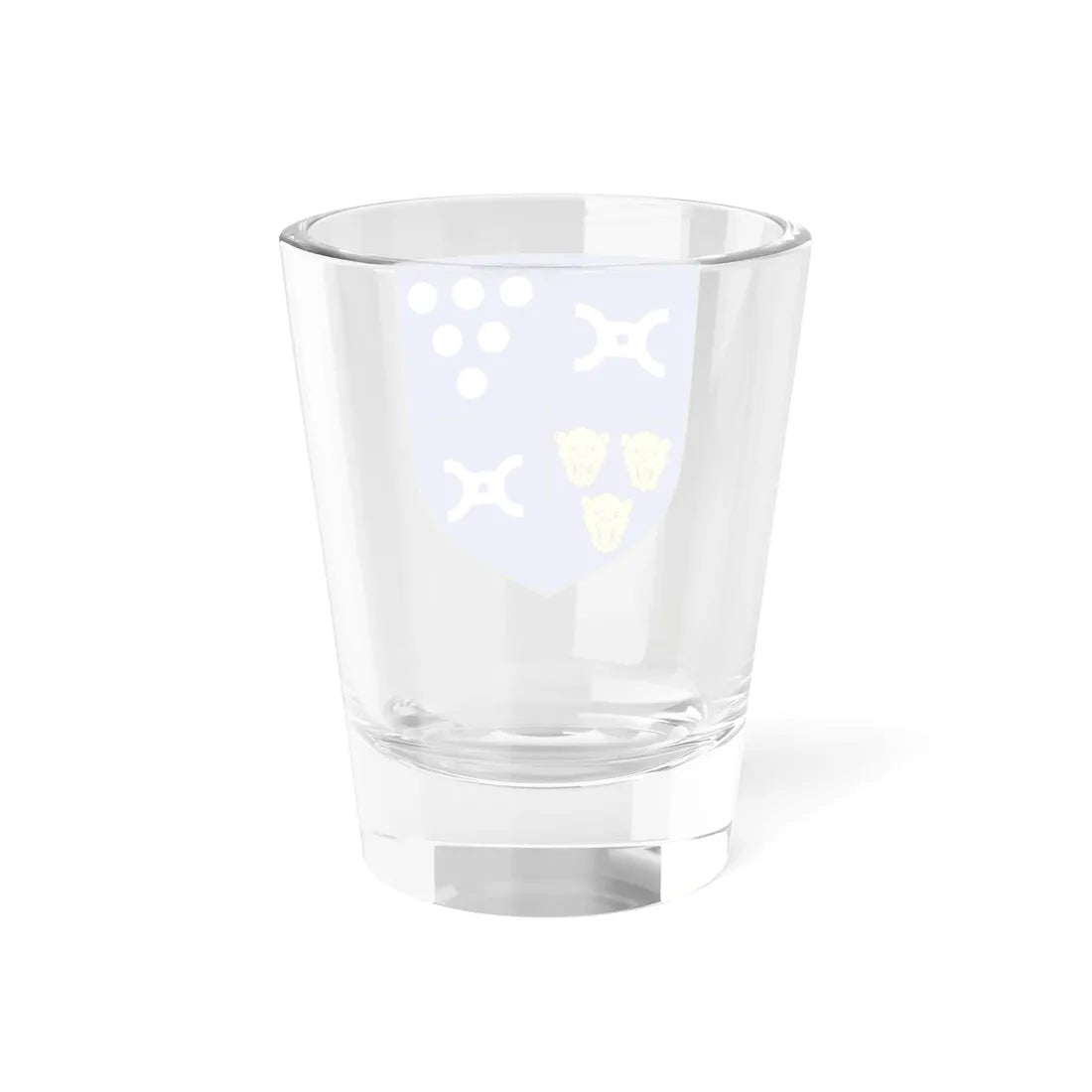 Blason de la famille Jacobé de Haut de Sigy (France) (Coat of Arms) Shot Glass 1.5oz - Go Mug Yourself