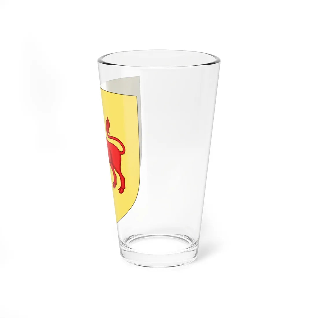 Blason de la famille Le Boeuf dOsmoy (France) (Coat of Arms) Pint Glass 16oz - Go Mug Yourself