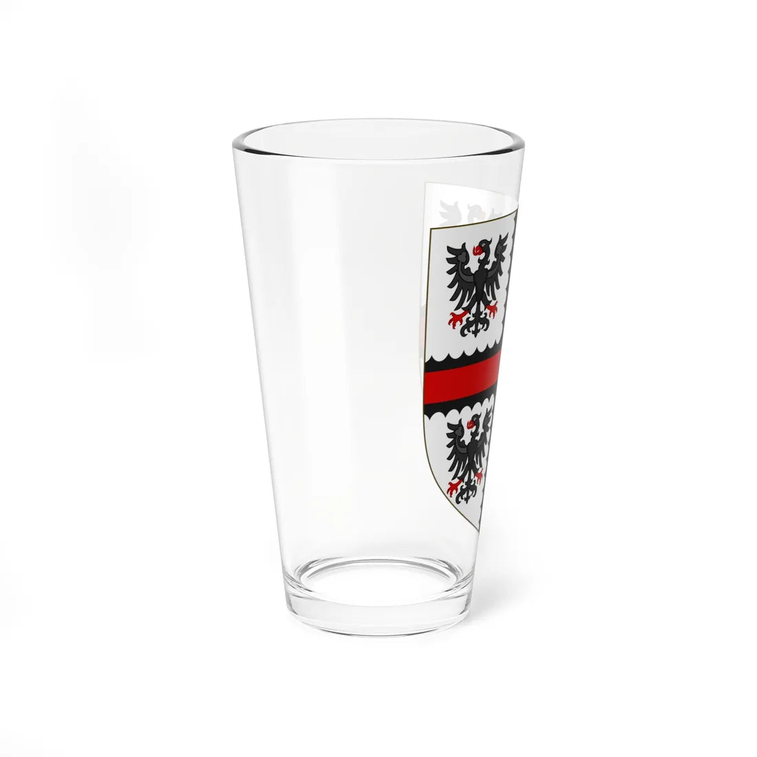Blason de la famille Le Clerc de Juigné (France) (Coat of Arms) Pint Glass 16oz - Go Mug Yourself