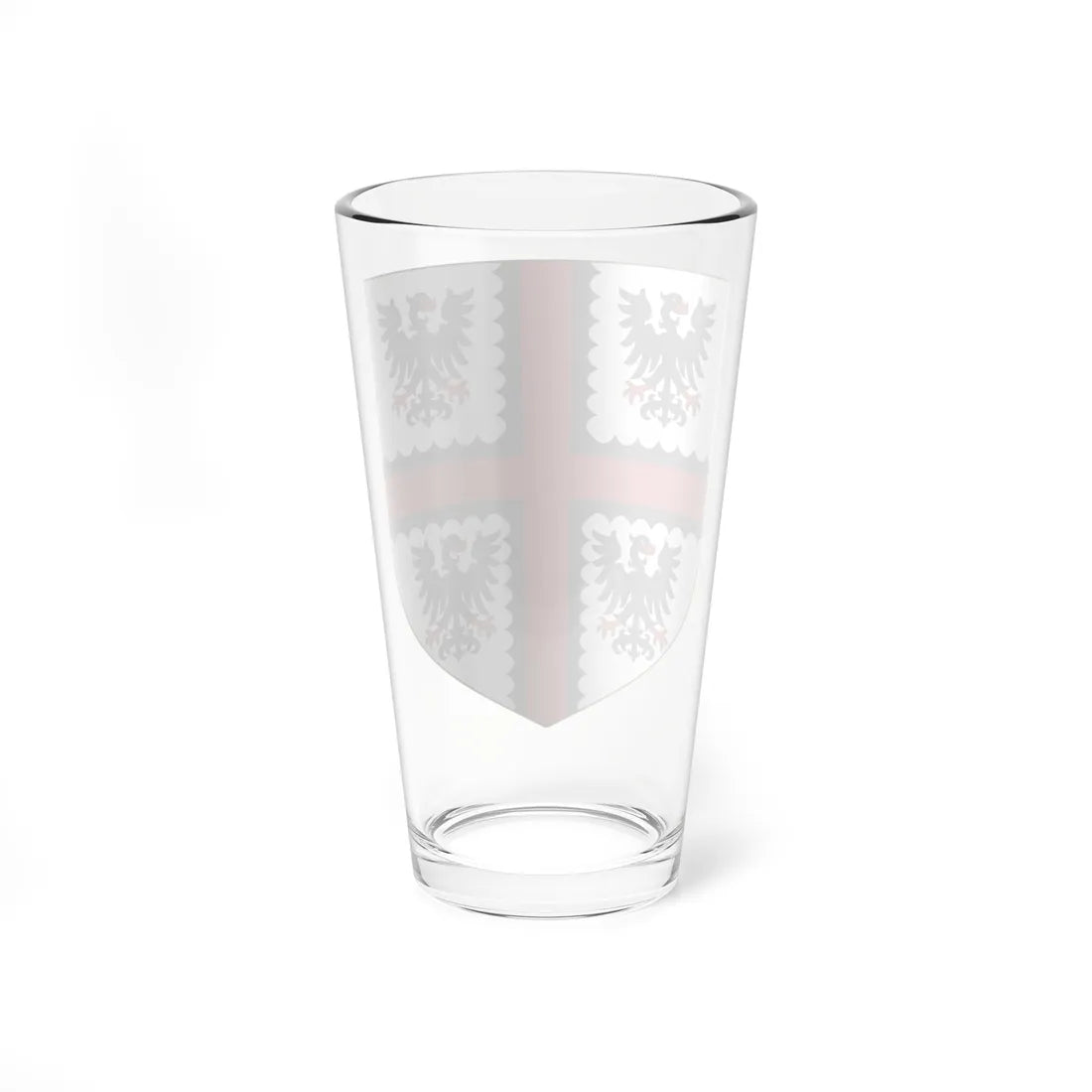 Blason de la famille Le Clerc de Juigné (France) (Coat of Arms) Pint Glass 16oz - Go Mug Yourself