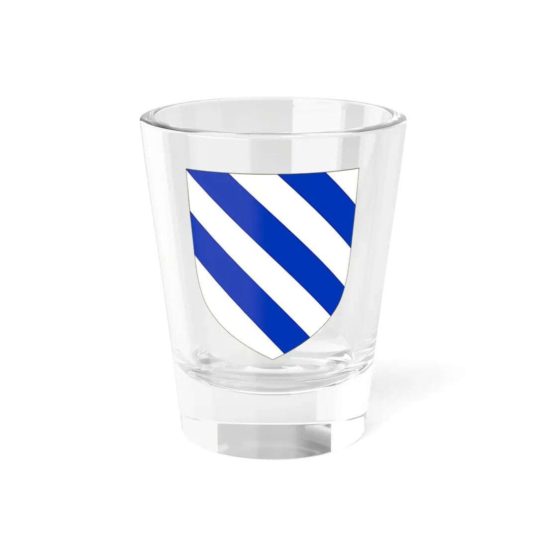 Blason de la famille Le Gonidec (France) (Coat of Arms) Shot Glass 1.5oz 1.5oz - Go Mug Yourself