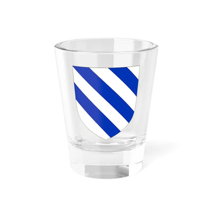 Blason de la famille Le Gonidec (France) (Coat of Arms) Shot Glass 1.5oz 1.5oz - Go Mug Yourself