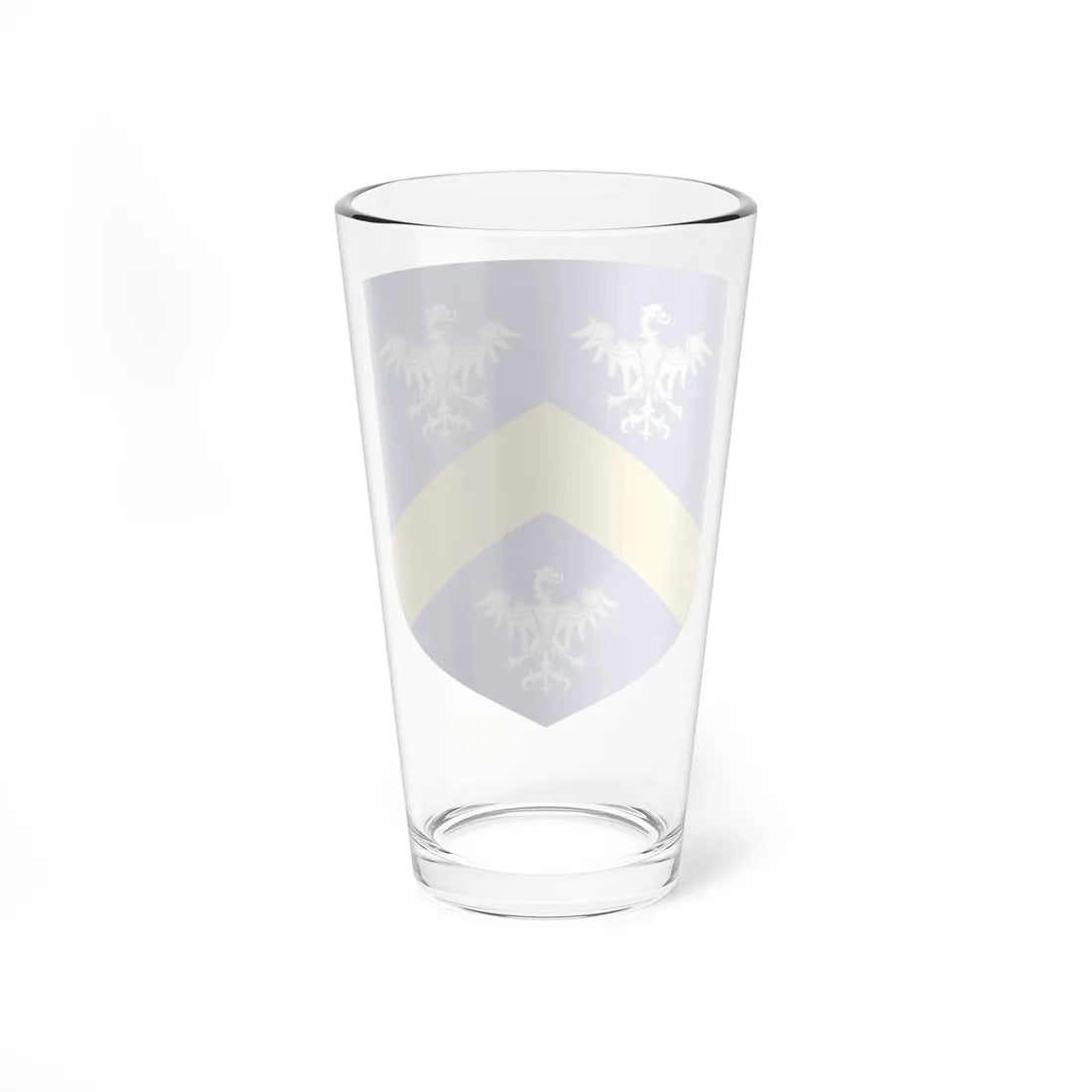 Blason de la famille Le Jolis de Villiers (France) (Coat of Arms) Pint Glass 16oz - Go Mug Yourself