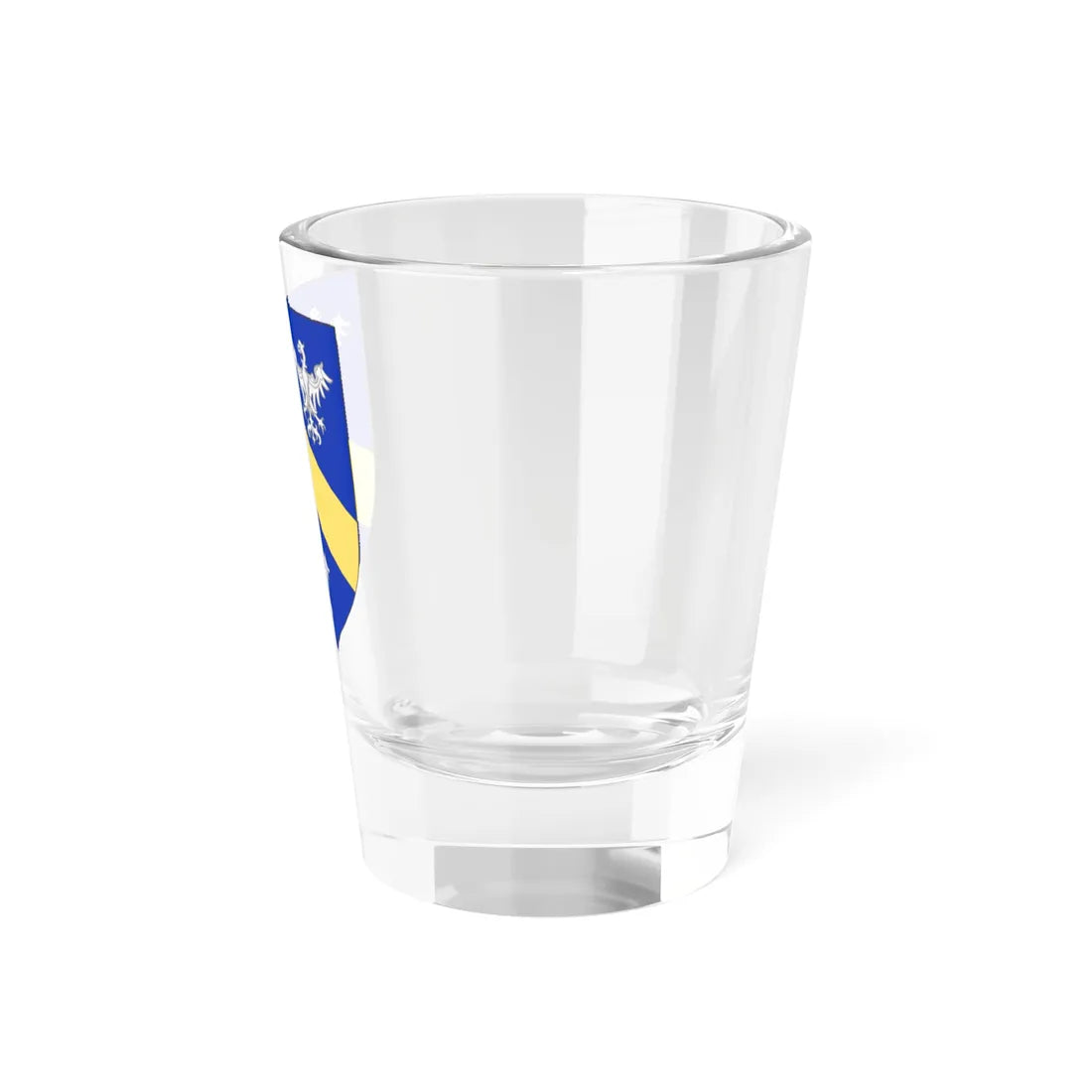 Blason de la famille Le Jolis de Villiers (France) (Coat of Arms) Shot Glass 1.5oz - Go Mug Yourself