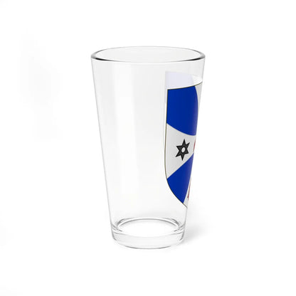 Blason de la famille Le Peletier (France) (Coat of Arms) Pint Glass 16oz - Go Mug Yourself