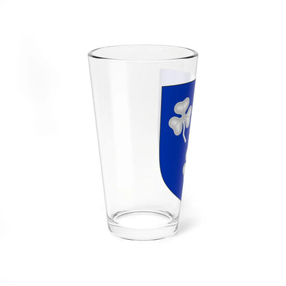Blason de la famille Lefebvre du Preÿ (France) (Coat of Arms) Pint Glass 16oz - Go Mug Yourself