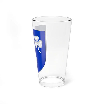 Blason de la famille Lefebvre du Preÿ (France) (Coat of Arms) Pint Glass 16oz - Go Mug Yourself